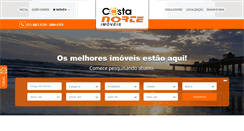 Desktop Screenshot of costanorteimoveis.com.br